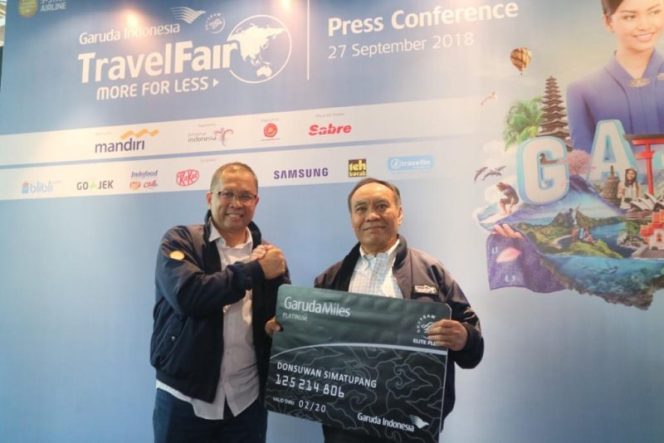 
					Garuda Indonesia tebar promo tiket di acara GATF