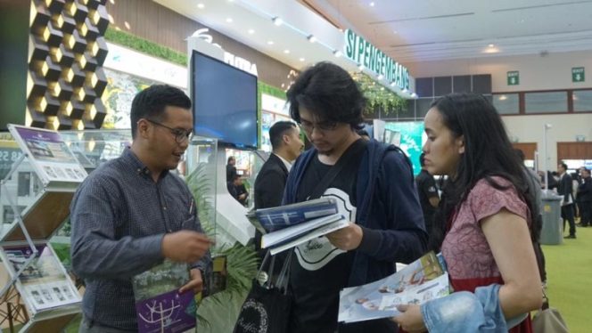 
					Pengunjung pameran REI Expo 2018, yang berlangsung di Jakarta pada 17-25 November 2018. (Foto Istimewa). 