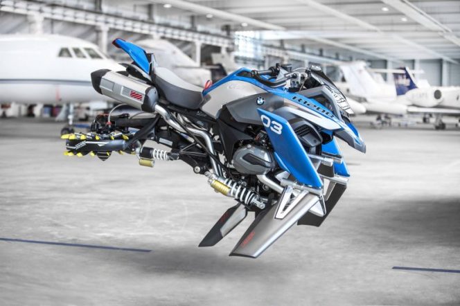 
					BMW R 1200 GS Adventure bike motor konsep Hoverbike yang dikeluarkan BMW (net)