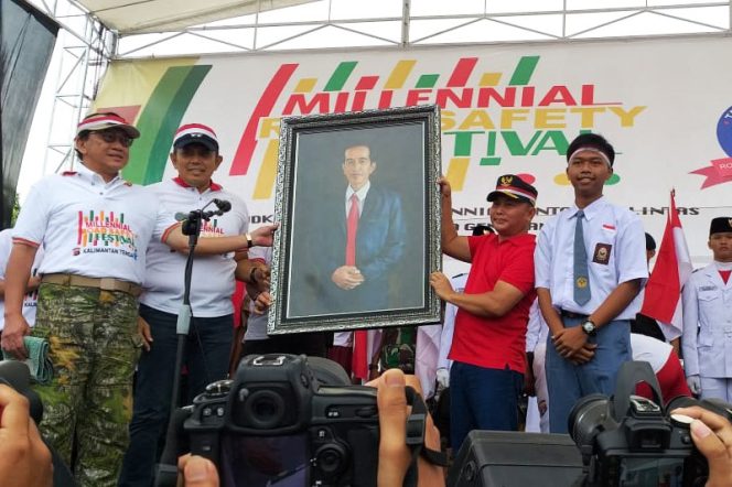 
					Milenial Road Safety Festival sambangi Kota Palangkaraya