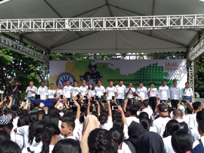 
					Event Milenial Road Safety Festival Polda NTT dihadiri 10 ribu milenial