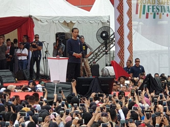 
					Pesan Presiden Jokowi di Milenial Road Safety Festival