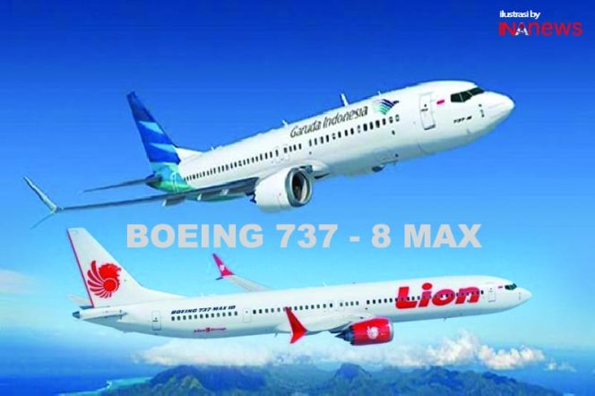 
					Pemerintah larang terbang Pesawat Boeing 737-8 Max