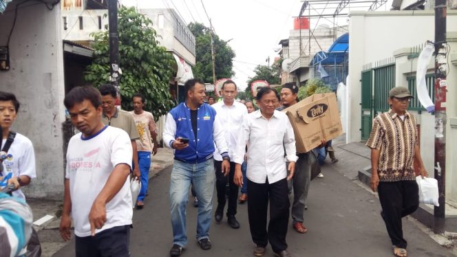 
					Saweri Blusukan ke Kemayoran