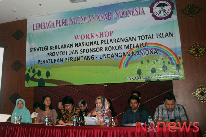 
					Indonesia darurat rokok, LPAI minta stop iklan