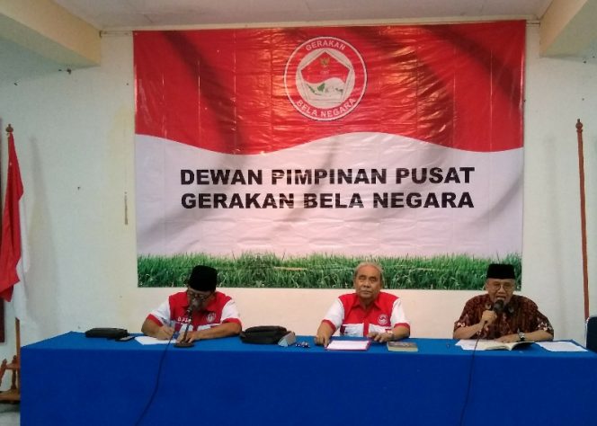 
					DPP Gerakan Bela Negara sikapi hasil Pemilu 2019 , harus jurdil