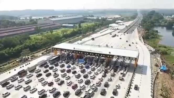 
					H-3 Lebaran , 75 ribu kendaraan tinggalkan Jakarta