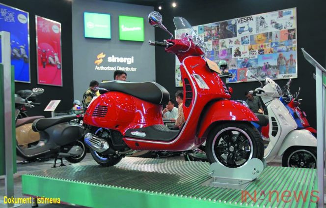
					Piaggio tawarkan penawaran Eksklusive Untuk Asesoris selama GIIAS 2019