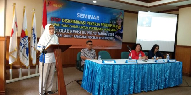 
					FSPMI minta kemerdekaan bagi pekerja Perempuan