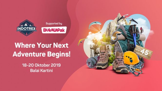 
					Maxi Organizer Bersama BUKALAPAK Kembali Menggelar  Indonesia Outdoor & Adventure Expo