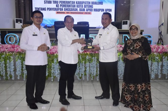 
					Kota Bitung Pilihan Pemkab Boalemo Untuk Studi Tiru