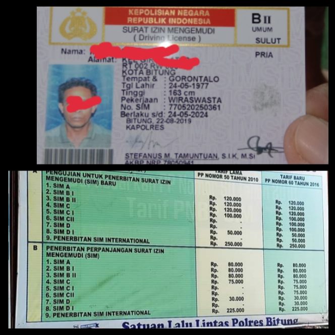 
					Masyarakat Keluhkan Tarif Pengurusan SIM di Polres Bitung