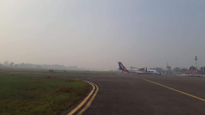 
					Ditjen Hubud pastikan operasional Bandara normal meski terjadi kabut asap