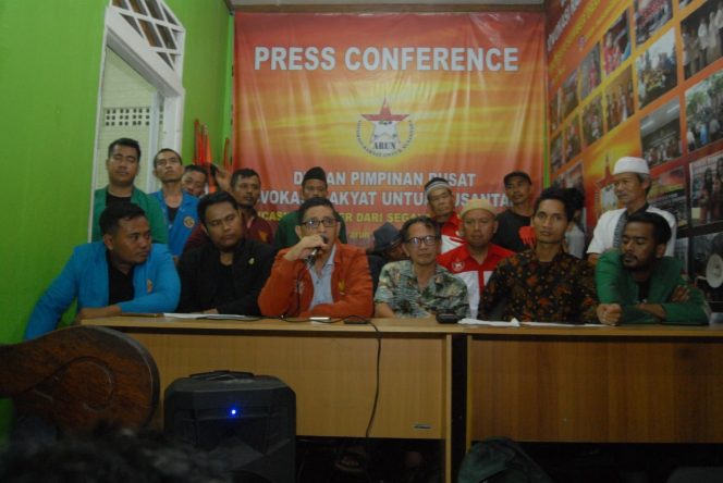 
					ARUN bersama LBH dan Mahasiswa Perjuangkan Konflik Agraria yang Merugikan Rakyat