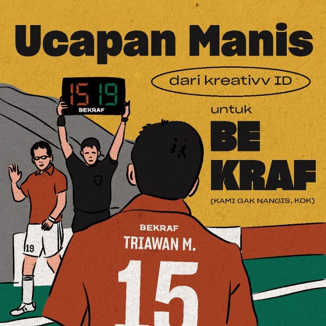 
					Bekraf Pamit : Pengikut Medsos Bekraf untuk Tetap Semangat Belajar dan Berkarya lewat Platformnya