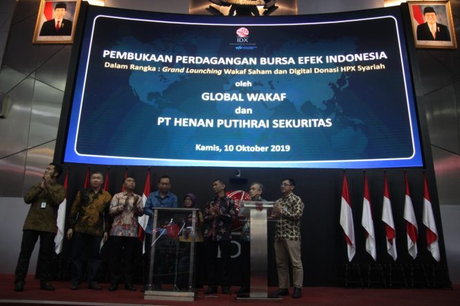 Henan Putihrai Sekuritas bersama Global Wakaf-ACT Meluncurkan Layanan Wakaf Saham dan Digital Donasi HPX Syariah