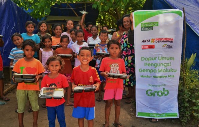 
					Grab Indonesia dan ACT Donasikan Bantuan Pangan Untuk Gempa Maluku