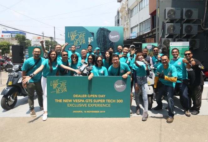 
					Vespa GTS Super Tech 300 Dealer, Sapa Penggemar di Jakarta Timur