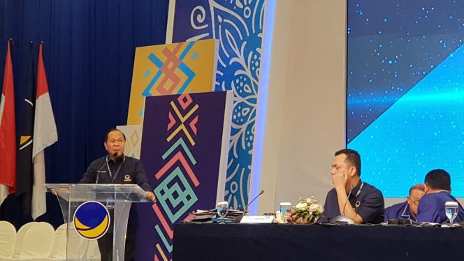 
					Lomban Sampaikan Kesuksesan Partai Nasdem Dalam Pemilu 2019 di Sulut