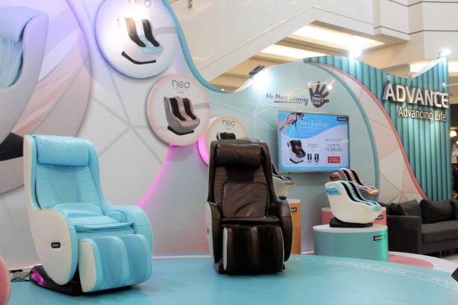 
					Tarik Minat Milenial Advance Kursi Pijat Tampilkan Desain Baru