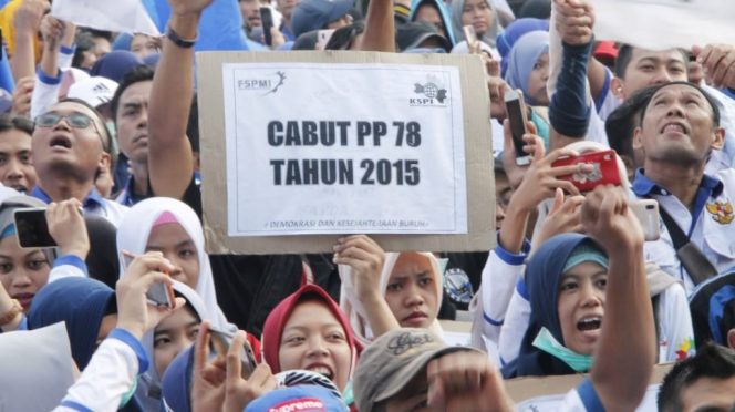 
					KSPI Minta Revisi PP 78/2015 Untuk Sikapi Perbedaan Upah Pekerja