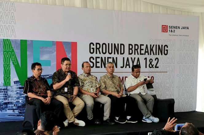 
					Konferensi Pers  PT Pembangunan Jaya Bangun Kembali Pasar Senen Jaya 1 dan 2