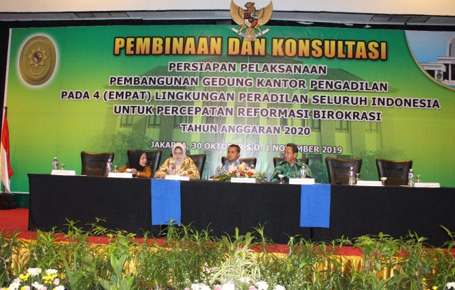 
					Dianggarkan Rp. 1,2 triliun, MA akan Bangun 25 Gedung Pengadilan