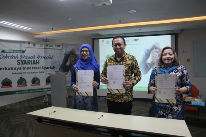 
					Kolaborasi Global Wakaf-ACT bersama BNI Sekuritas dan BEI di Sekolah Pasar Modal Syariah