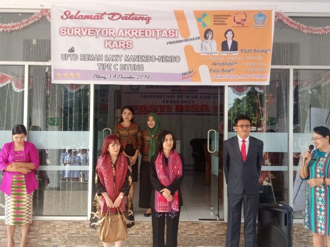 
					Tim KARS Sambangi UPTD RS Manembo Nembo