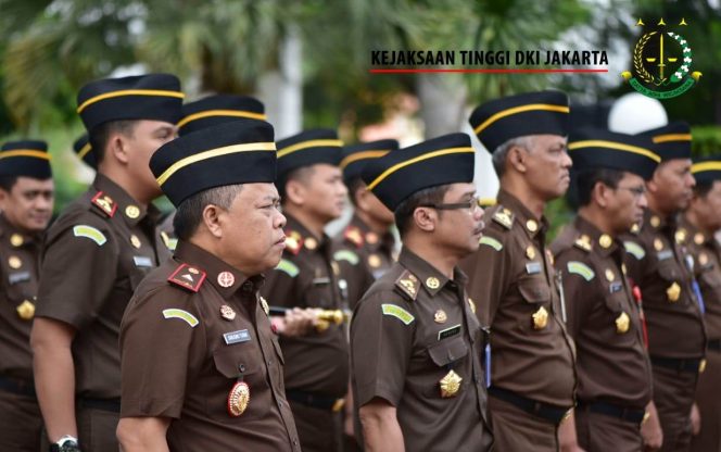 
					Apel Gabungan Kejati Jakarta ( photo Kapuspenkum Kejagung)