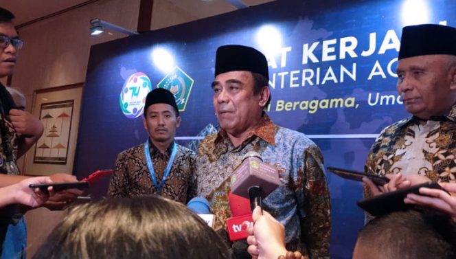 
					Menteri Agama Fachrul Razi