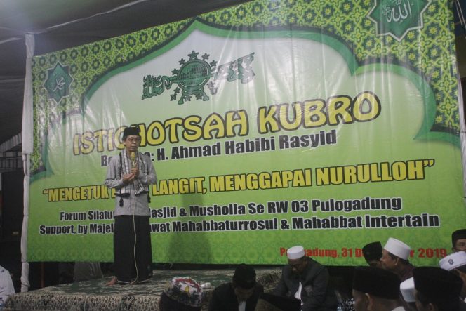 
					Ceramah  oleh Bapak Ustad H. Ahmad Habibi R Rasyid