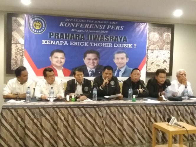 
					LETHO Akan Tindak Tegas Pihak Yang Lakukan Fitnah Terhadap Erick Thohir