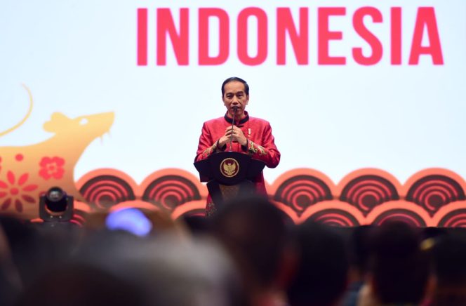 
					Presiden Jokowi Ucapkan Gong Xi Fa Cai , di Perayaan Hari Imlek 2020