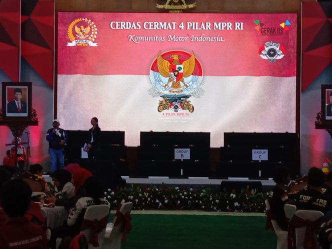 
					Rangkul Komunitas Motor, MPR RI Sosialisasikan Empat Pilar Melalui Lomba Cerdas Cermat