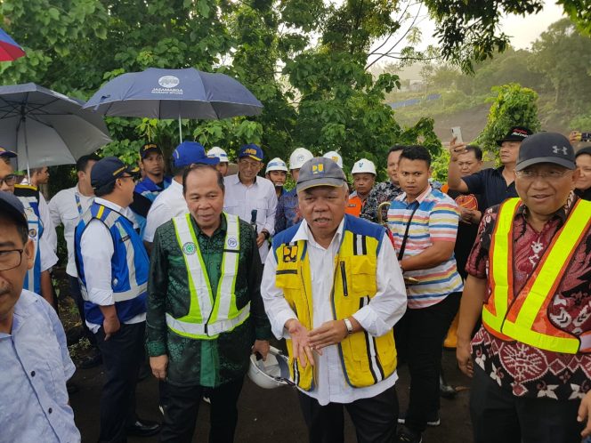
					Menteri PUPR RI : Jalan Tol Di Geser, Mata Air Ujang Terselamatkan