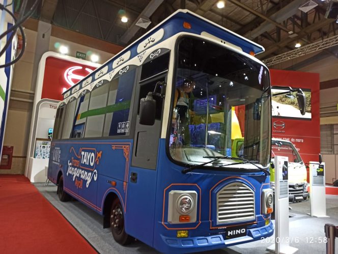 
					HINO Hadirkan Bus Tayo  di GIICOMVEC 2020