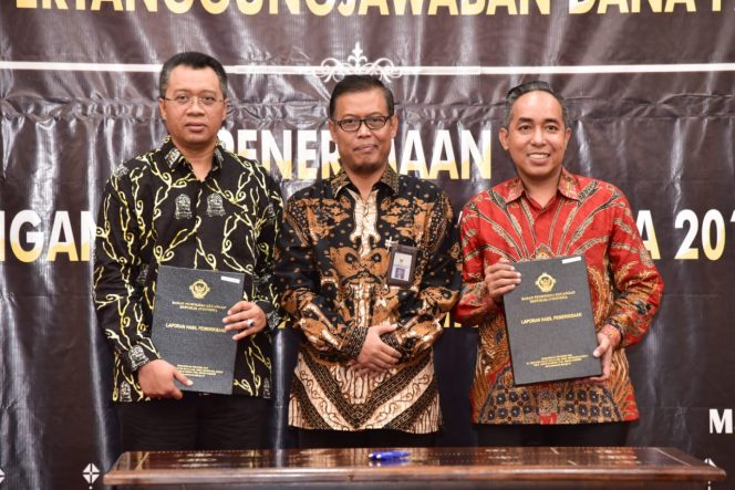 
					Gubernur Apresiasi LPJ Parpol Raih WTP dari BPK