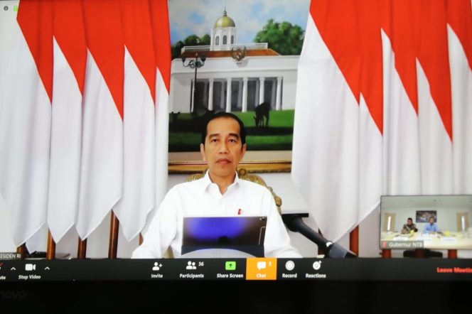 
					Ratas Dengan Presiden, Gubernur NTB Diminta Percepat Insfratruktur Mandalika dan Rehab Rekon