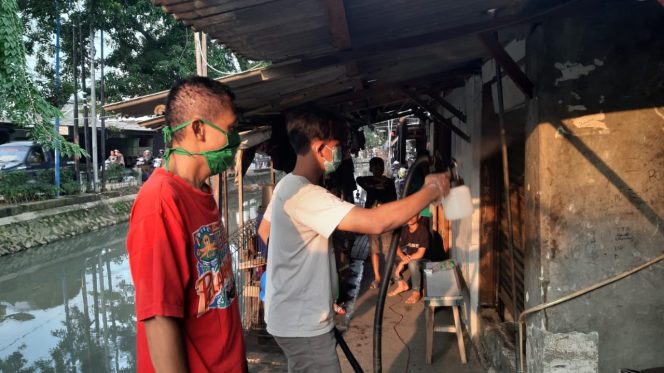 
					Darurat Corona, Forwatim Lakukan Penyemprotan Disinfektan