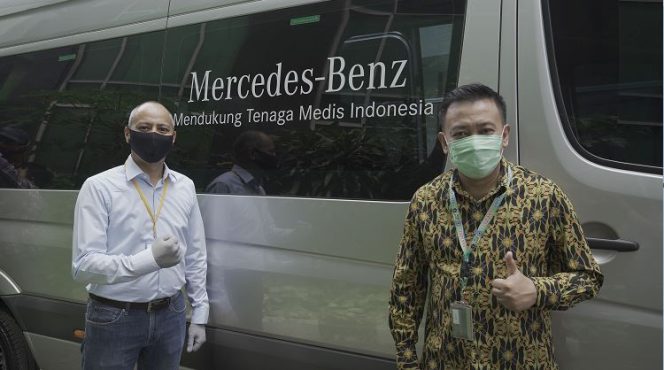 
					Mercedes-Benz Distribution Indonesia Memberikan Dukungan Kepada Pelayanan Kesehatan di Jakarta