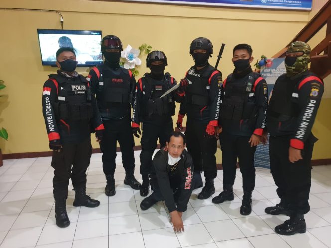 
					Tim Gagak Hitam, Berhasil Amankan Pelaku Pengancaman Asal Remboken