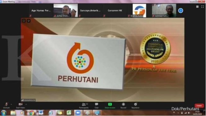 
					Perhutani Raih Penghargaan Corporate Branding PR Award 2020 dari Iconomics