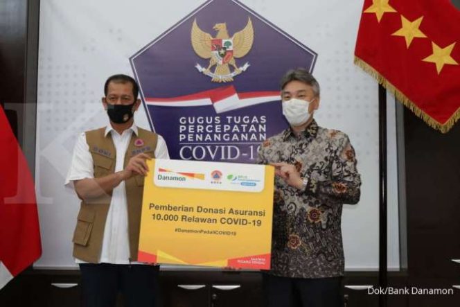 
					Bank Danamon Salurkan Donasi Perlindungan Asuransi kepada Relawan Medis dan Non-Medis Bekerja Sama dengan BNPB