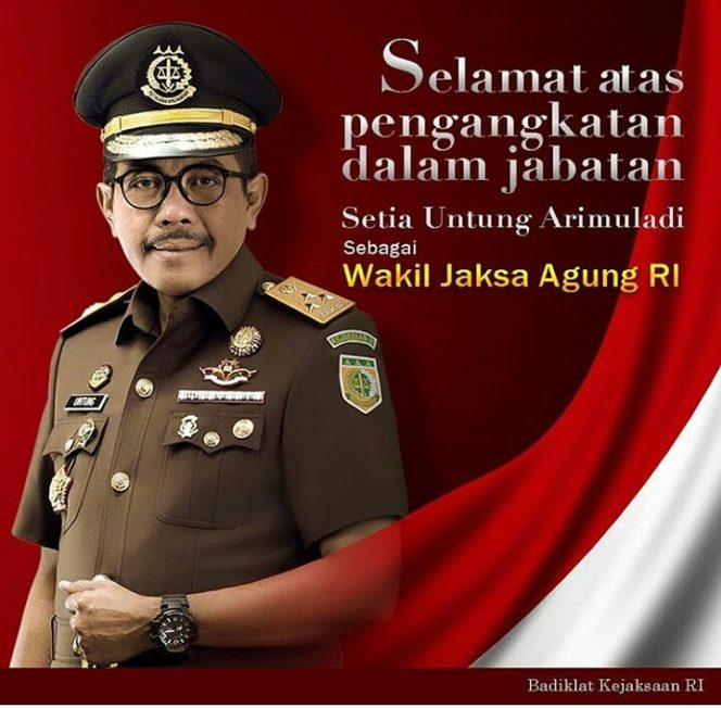 
					Setia Untung Arimuladi Resmi Menjabat Wakil Jaksa Agung RI