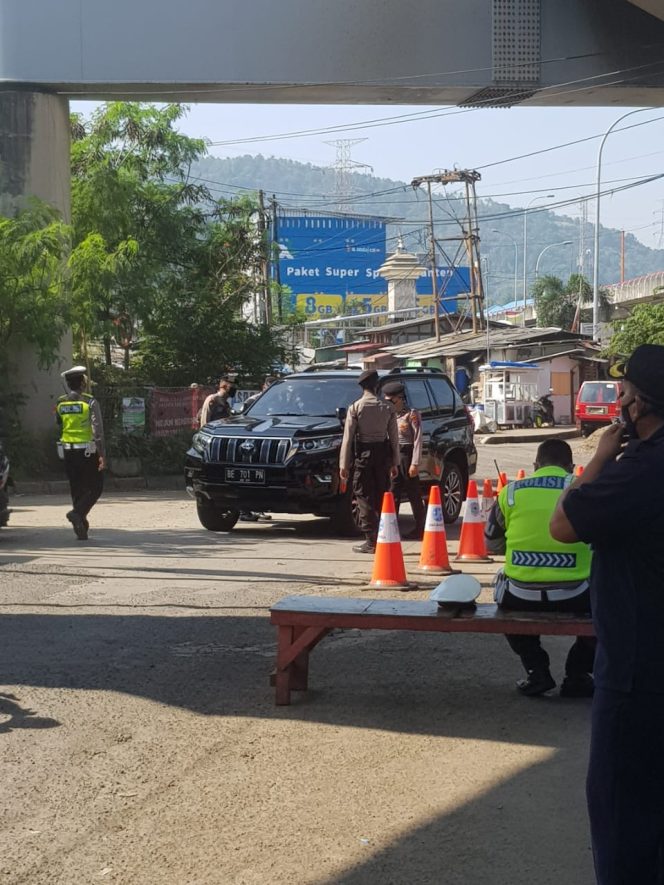 
					Cegah Pemudik, Polres Cilegon Berjaga di Pos Check Point Pelabuhan Merak