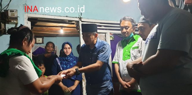
					BSM Berikan Santunan Duka, Kepada Keluarga Almarhum Adik Amat Gobel