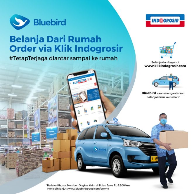 
					Bluebird dan Indogrosir Hadirkan Kemudahan dan Aksesibilitas Ekstra