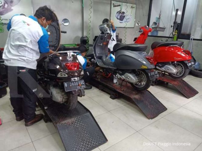 
					Kemudahan Perawatan Vespa melalui Program Spesial Live More With A New Start