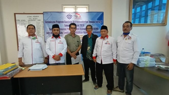 
					BKNDI Lakukan Sosialisasi dan Penyusunan Proposal Untuk Program BLK